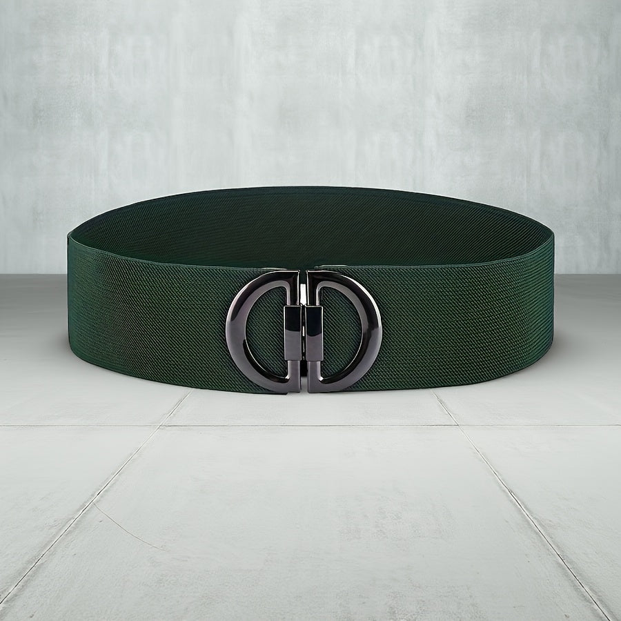 Justerbart Elastisk D-Ring Belte For Dame