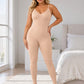 Dame Kroppsformende Jumpsuit Halterneck