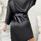 Elegant V-Hals Kimono Myk Badekåpe