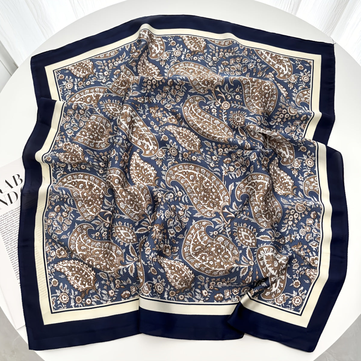 Elegant Paisleymønster Skjerf For Kvinner