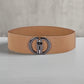 Justerbart Elastisk D-Ring Belte For Dame