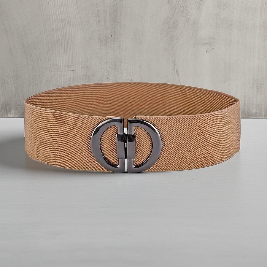 Justerbart Elastisk D-Ring Belte For Dame