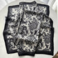 Vintage Paisley Firkantet Skjerf 69 x 142 cm