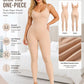 Dame Kroppsformende Jumpsuit Halterneck