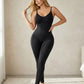 Dame Kroppsformende Jumpsuit Halterneck