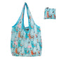 Sammenleggbar Hundetrykk Tote Bag Polyester Skulderveske