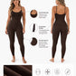 Dame Kroppsformende Jumpsuit Halterneck