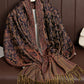 Boho Paisley Sjal Skjerf Med Pashmina