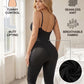 Dame Kroppsformende Jumpsuit Halterneck