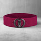 Justerbart Elastisk D-Ring Belte For Dame