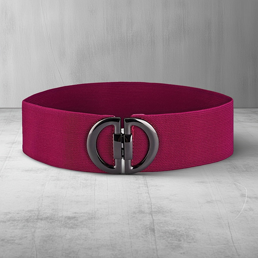 Justerbart Elastisk D-Ring Belte For Dame
