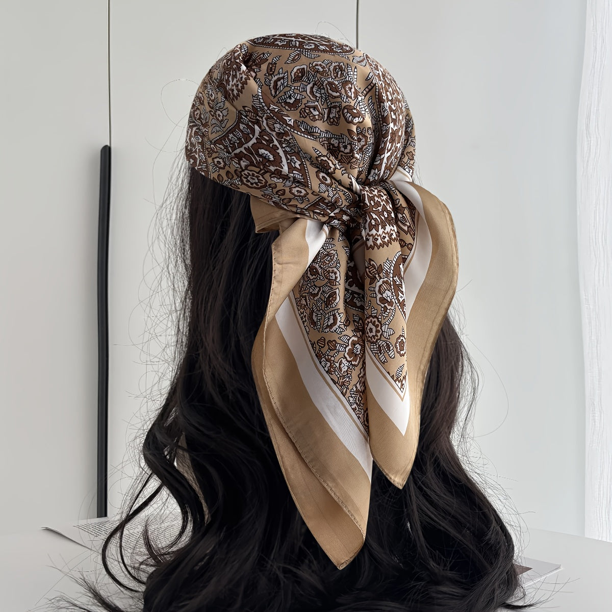 Elegant Paisleymønster Skjerf For Kvinner