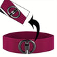Justerbart Elastisk D-Ring Belte For Dame