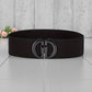 Justerbart Elastisk D-Ring Belte For Dame